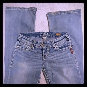 Silver Jeans Camden Rose Bell Bottom